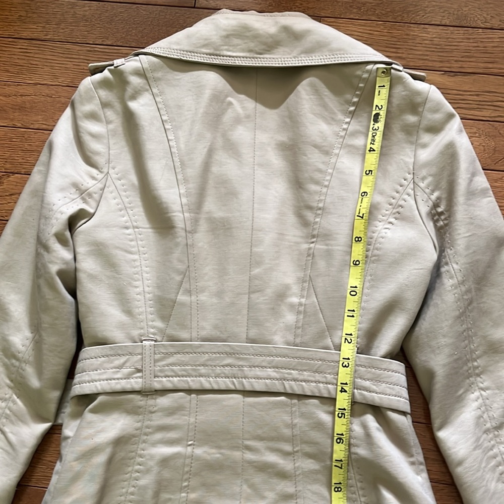 Willi Smith Double-Breasted Trench Coat - Picture 10 of 16